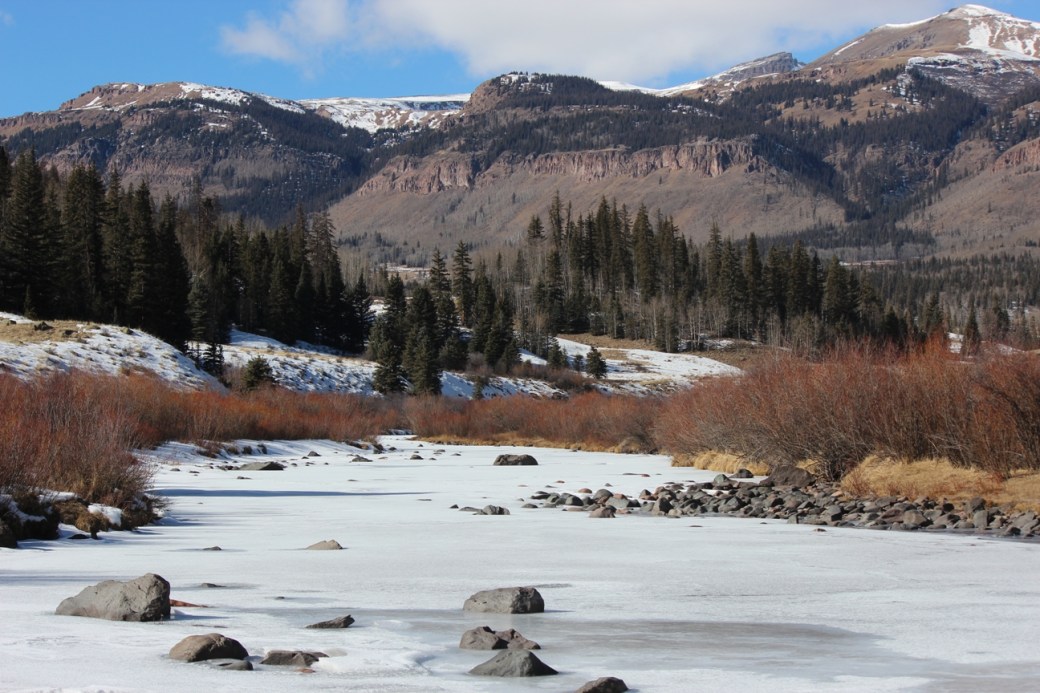 the rio grande at ute creek