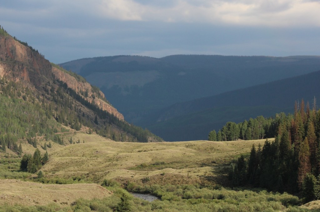 afternoon rain clouds