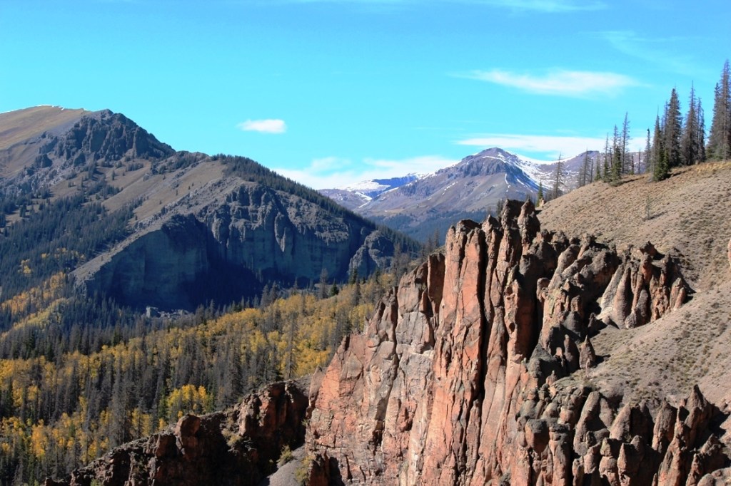 rock face on finger mesa