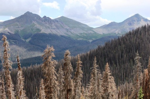on ute ridge looking southwest